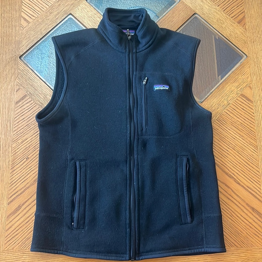 Patagonia black medium vest